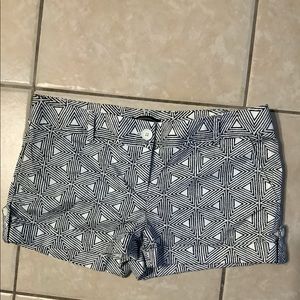 Express Design Studio Geometric Shorts